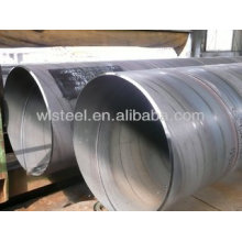 Large diameter spiral welded steel pipe
